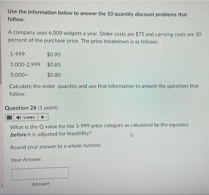 Use the information below to answer the 10