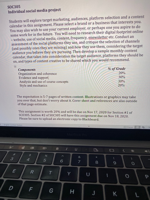 Students will explore target marketing,