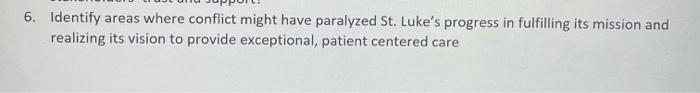 Question #6 of the case study below PART II