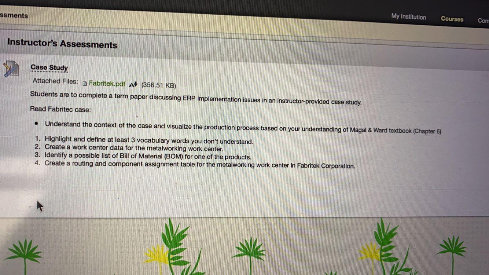 need queston 2 and question 4 Fabritek, 1992 case