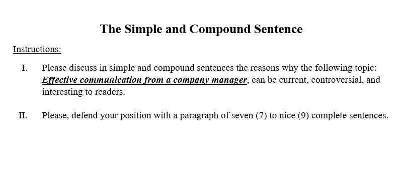 Can you help with the following topic based on