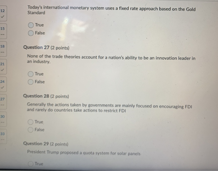 all 4 please 12 Today's international monetary