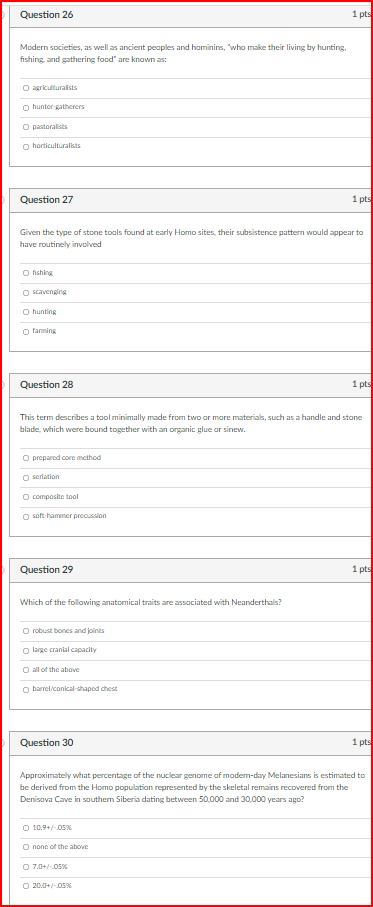 Please help me solve these multi questions, as