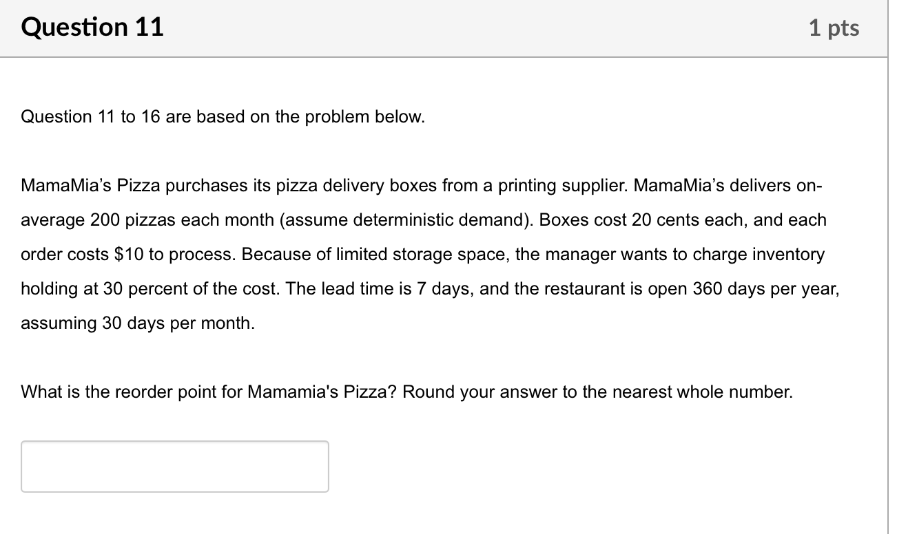 Please write down the the unit holding cost per
