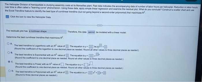 answer multiple choice and fill in the blanks