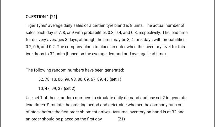 show all the calculations and formulas on excell