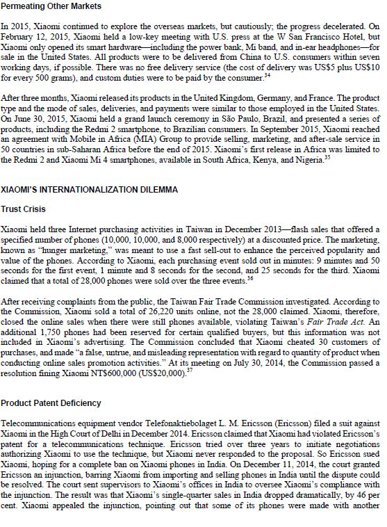 3 Individual Case Write-Up Questions, analyses