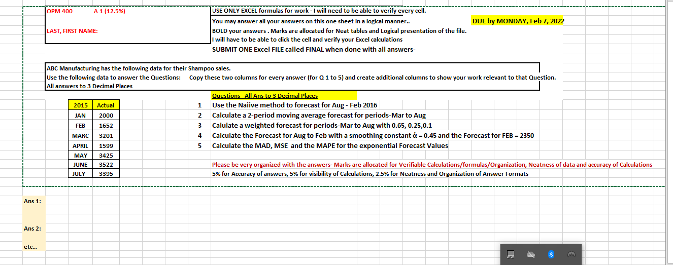 please solve it and give the equation for each