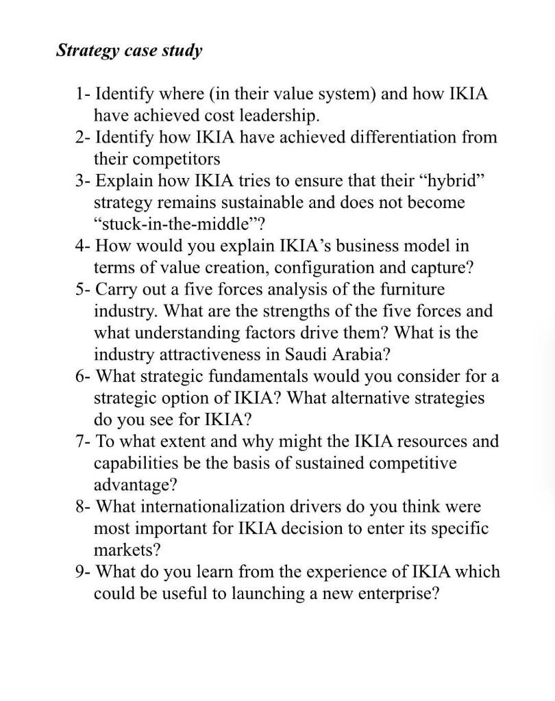 Strategy case study 1- Identify where in their