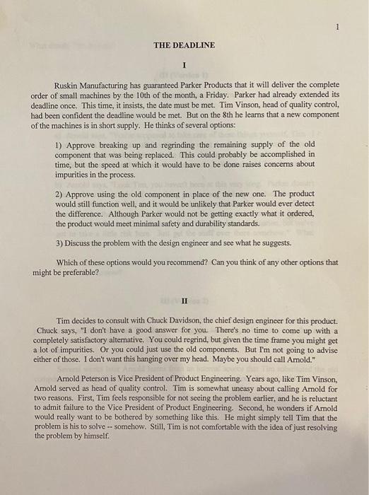 the answer for third paragraph bothe version one