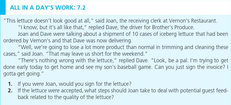 ALL IN A DAY'S WORK: 7.2 