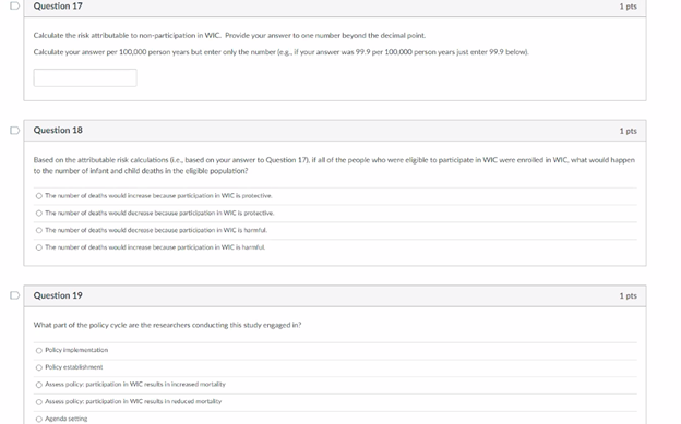 this is for my epi class! please help! thank you