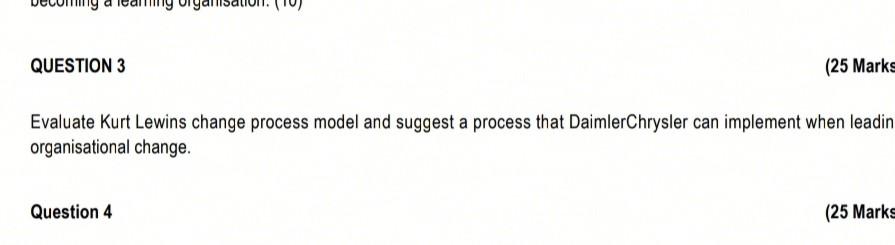 Human Resource Management SECTION A [100 Marks)