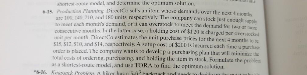 just formulation.. no need for the optimal