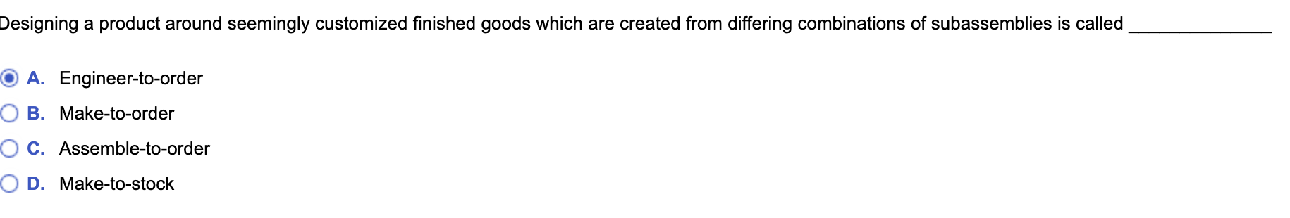 Designing a product around seemingly customized