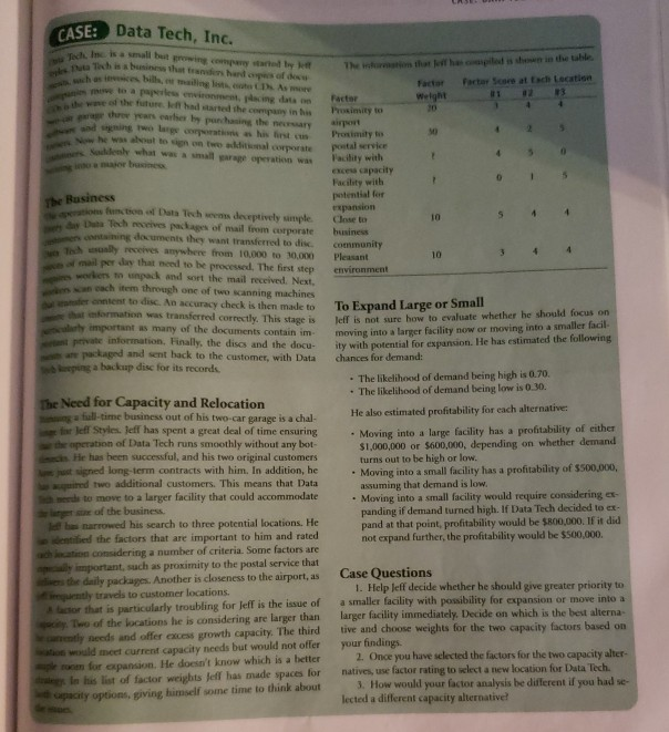 please see case study and questions that need to