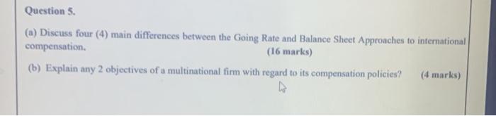 This course is Human Resource Question 5. (a)