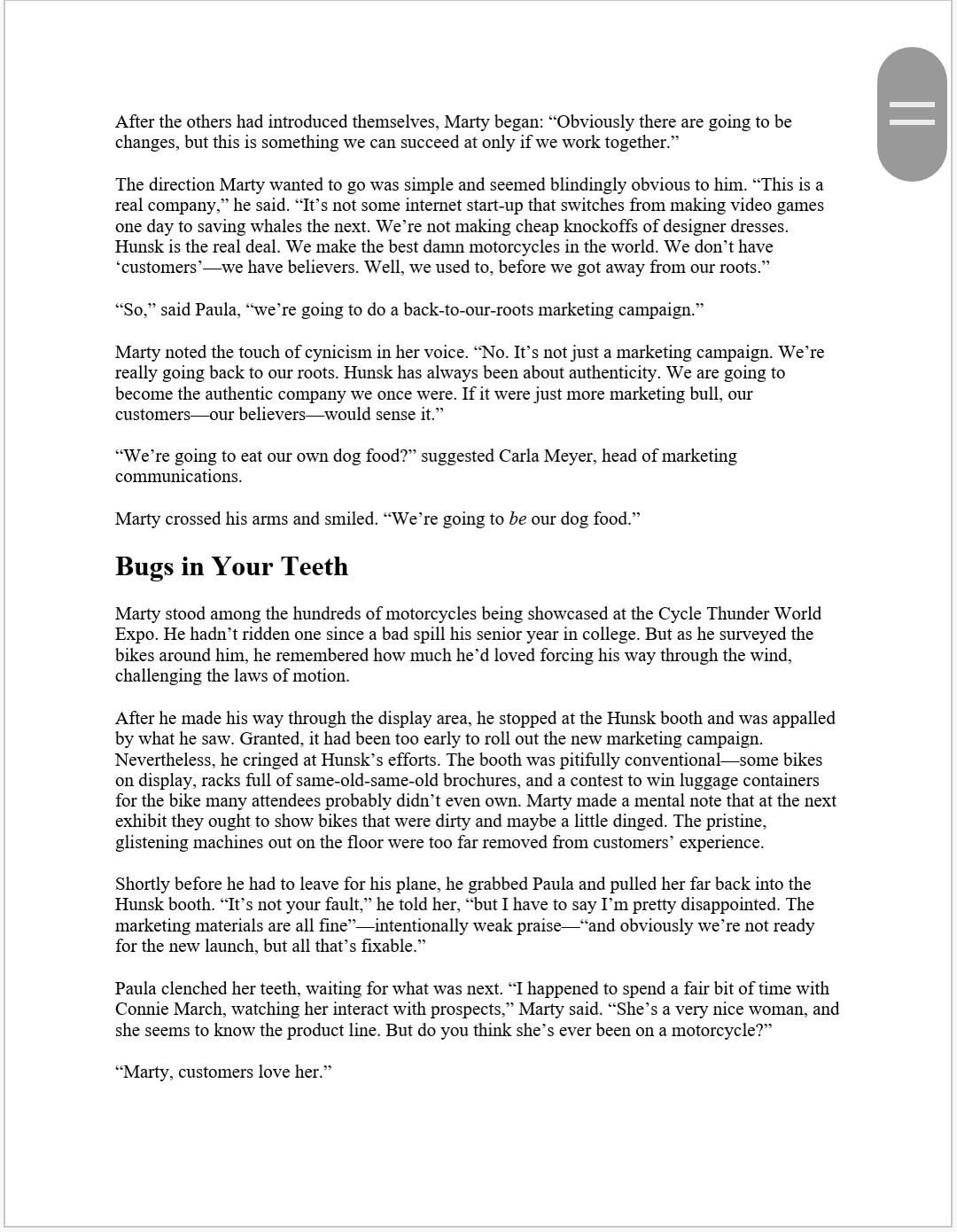 instructions on the first page. General Case