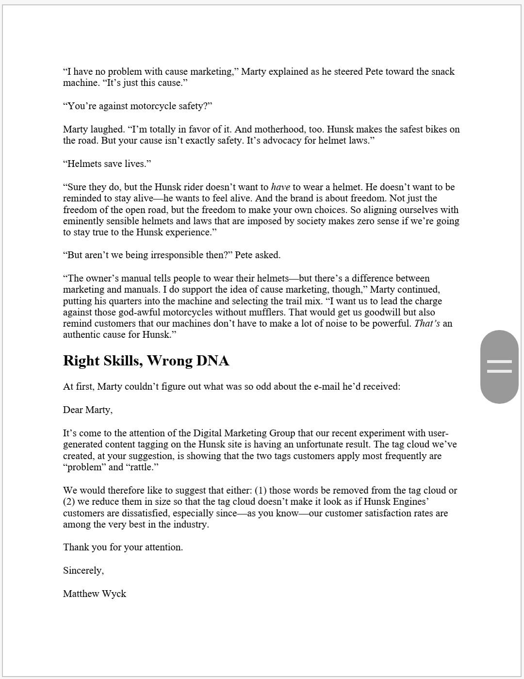 instructions on the first page. General Case