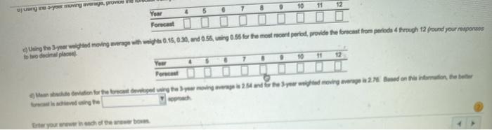 4 parts 4 5 6 9 7 11 8 14 9 8 The following table