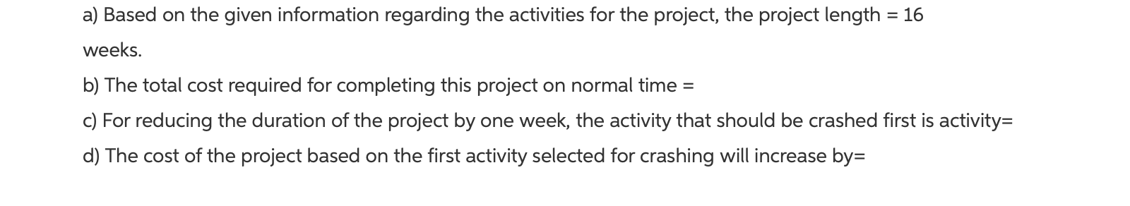 Problem 3.31 Development of Version 2.0 of a