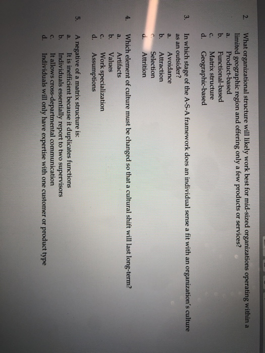 Multiple Choice! I don't understand.. 2 What