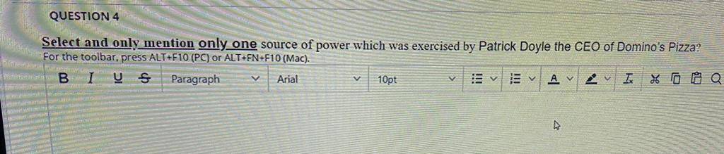 Case study: DOMINO'S PIZZA (NO GRADES ONLY FOR