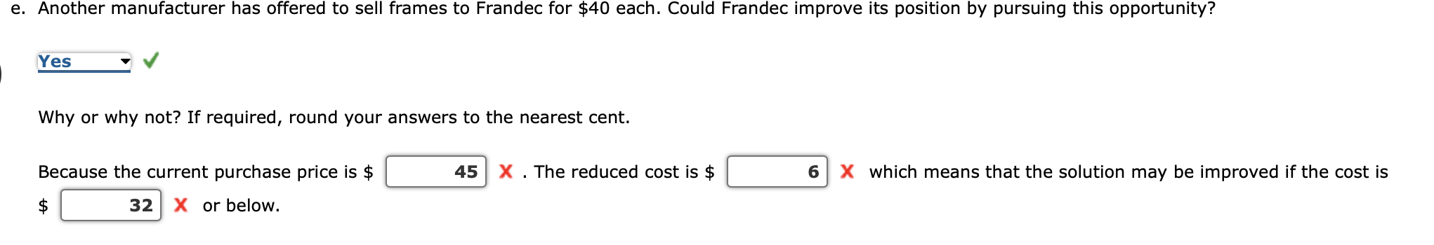 Problem 4-17 (Algorithmic) Frandec Company