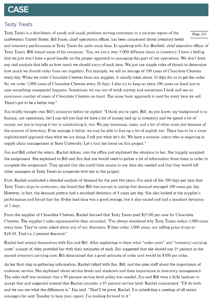 Calculate the existing TAC, then the TAC after