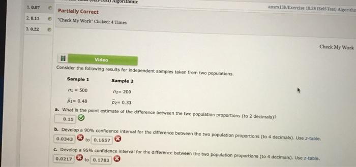uzonthmic 10.07 unsmis Exercise 10.28 (Self-Test