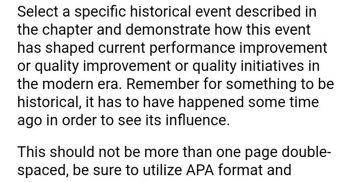 The subject is HIM 332- Quality Management and