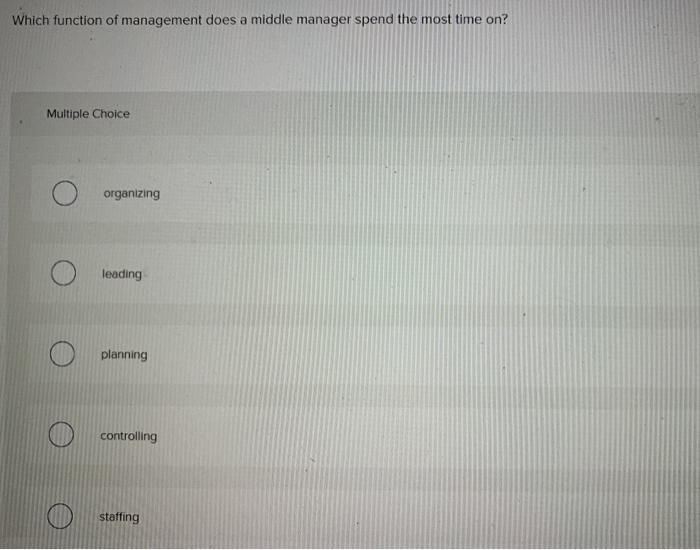 Which of the following characteristics of an open