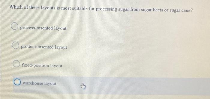 Which of these layouts is most suitable for