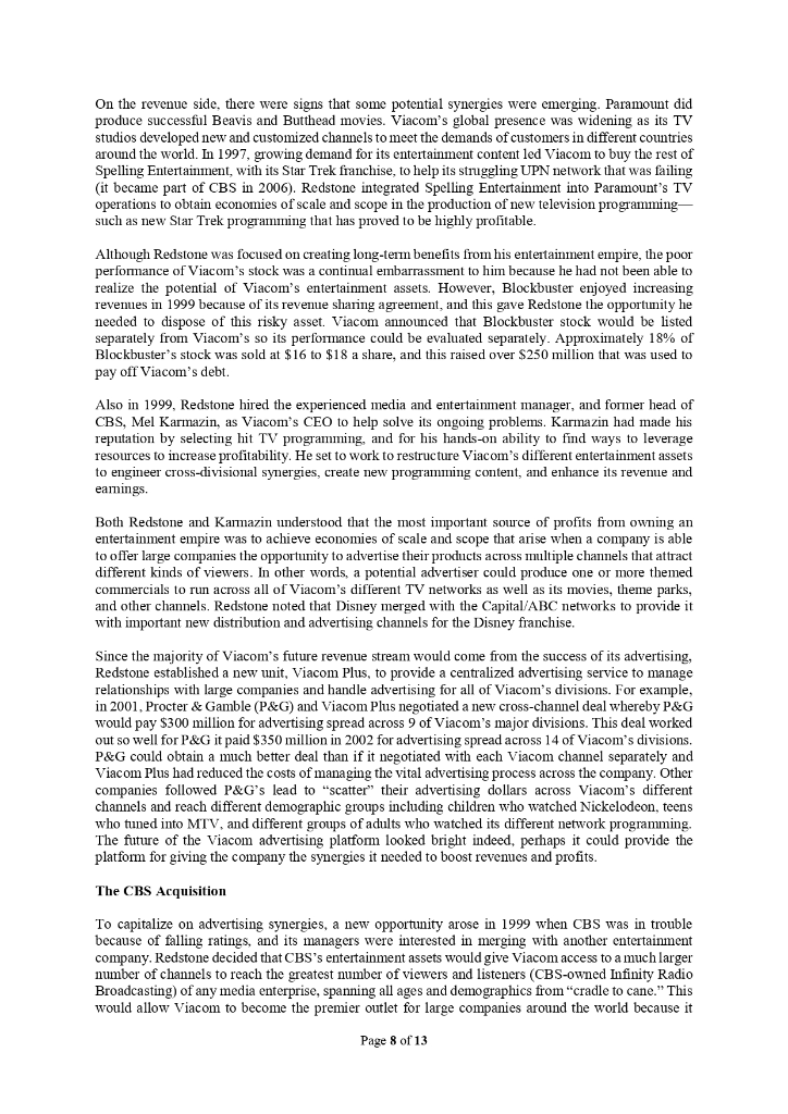 Case Study: Surviving in the Media and