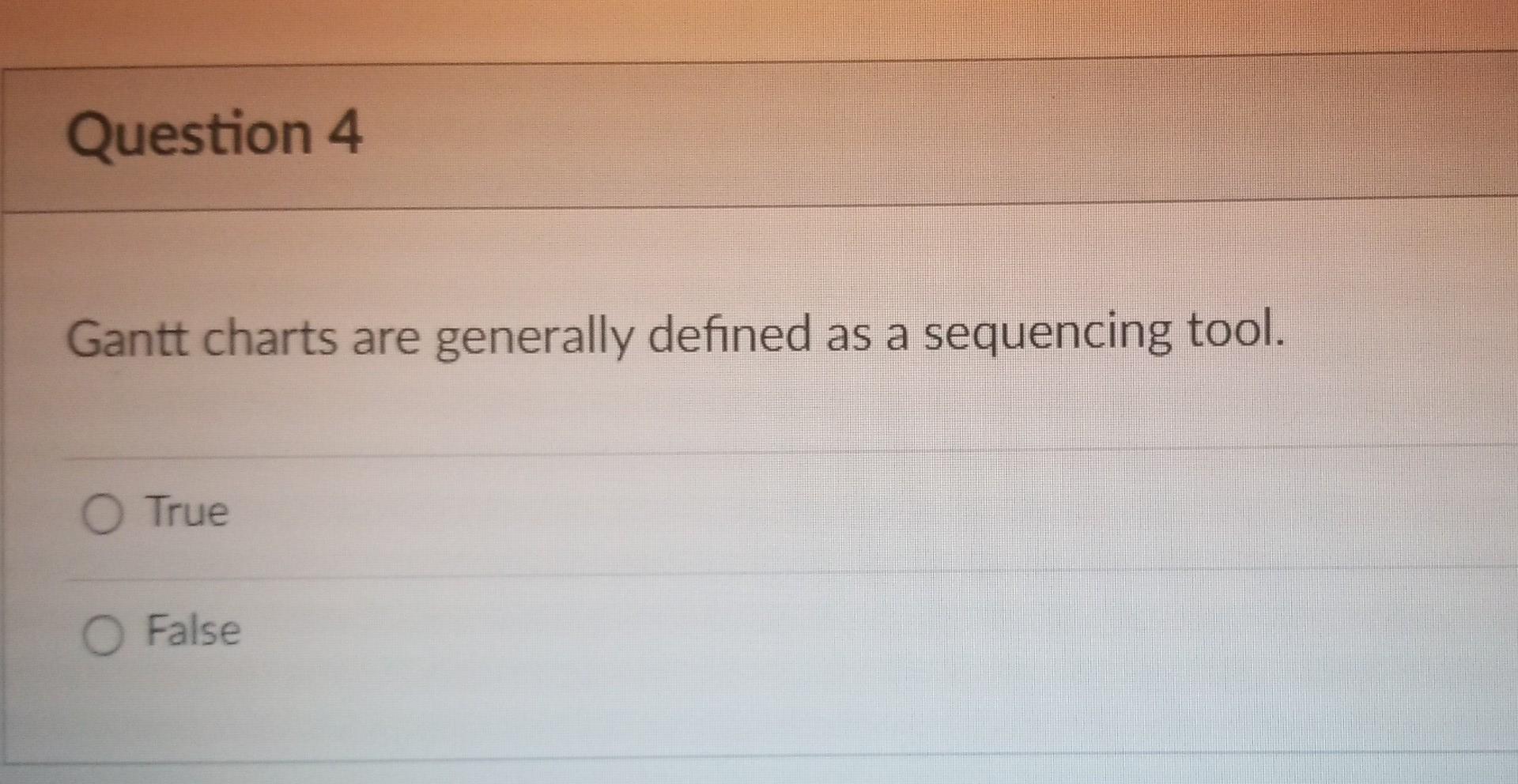 Question 6 MRP is generally practiced on items