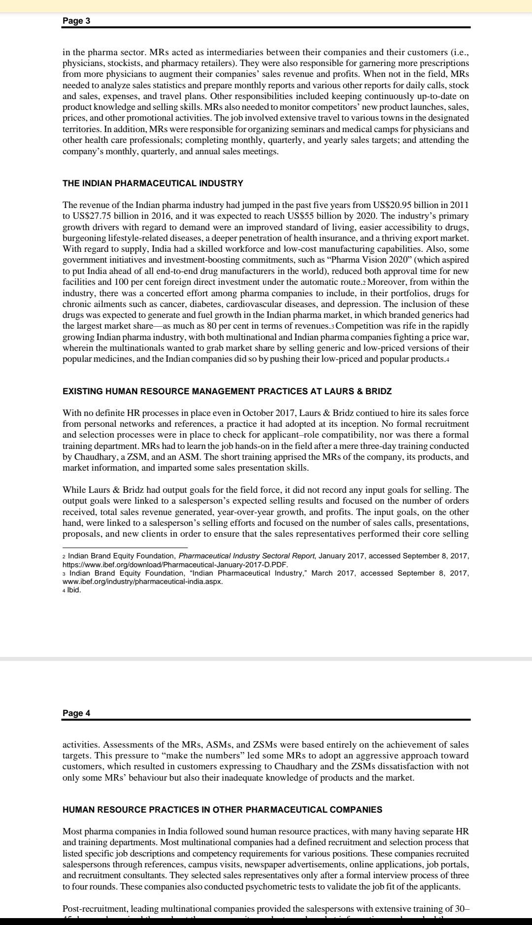 Pleade answer case study as per given 3 questions