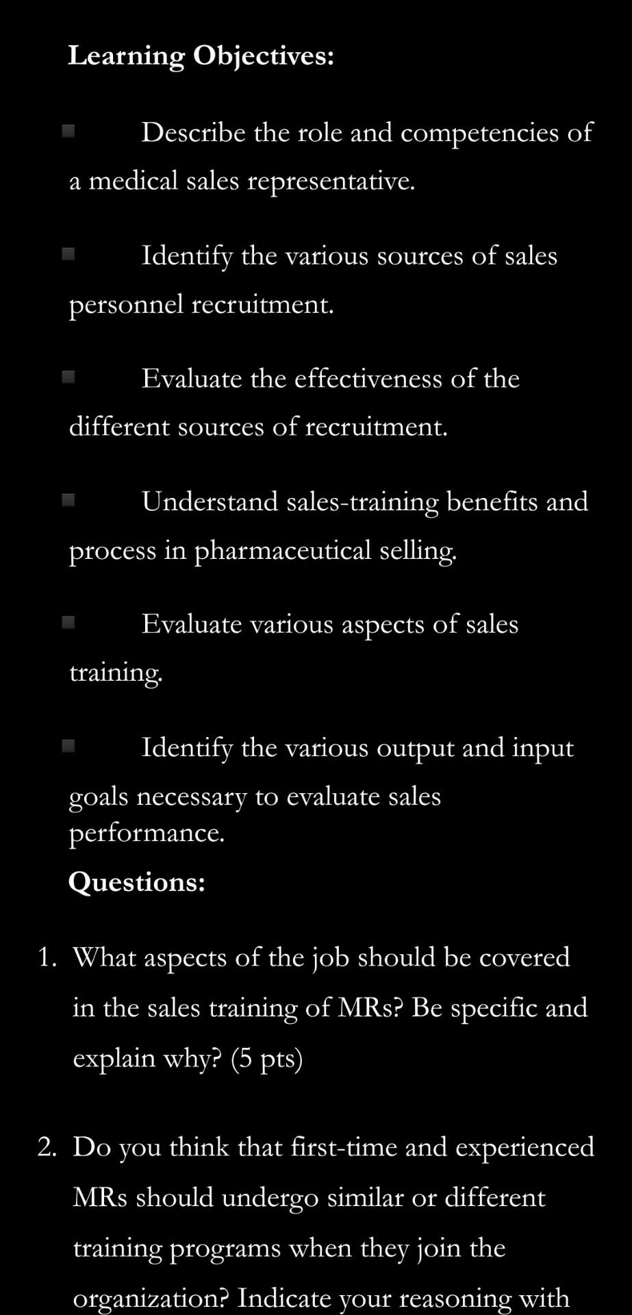 Pleade answer case study as per given 3 questions