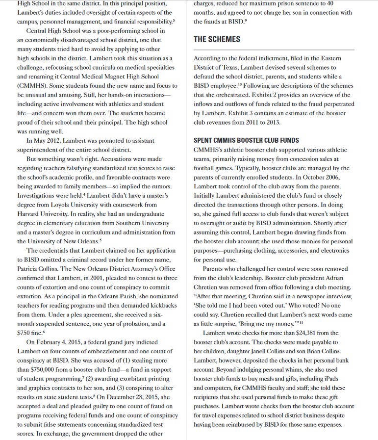 Use specific examples to identify weaknesses that