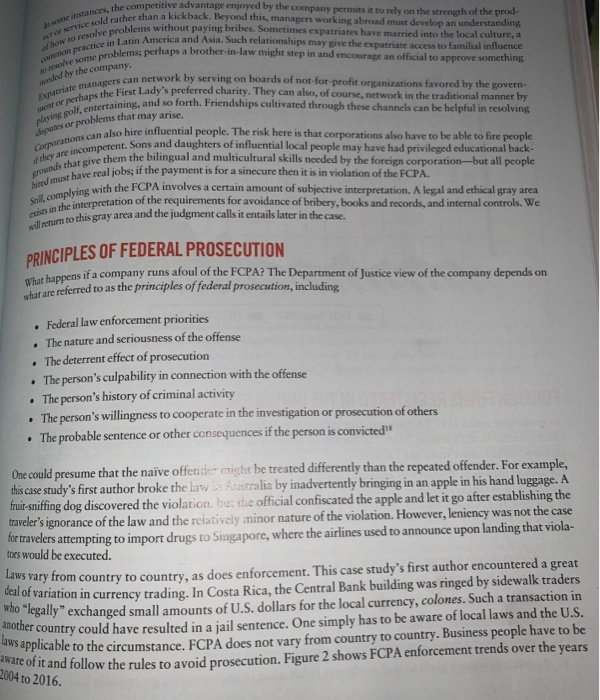 please read the case and answer the critical