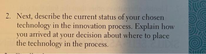 please just answer the question number 2 Exercise