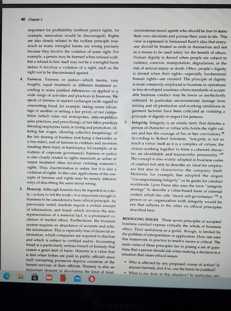 what's the 7 Principle Framework and explain