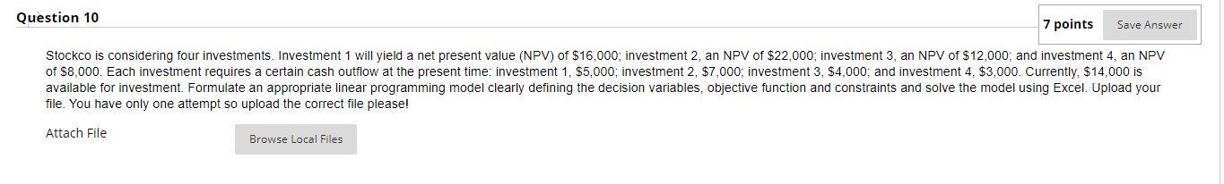 Please help me solve this with excel. I