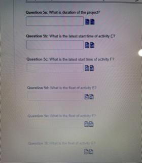 Task Precedence Duration (days) A = collect user
