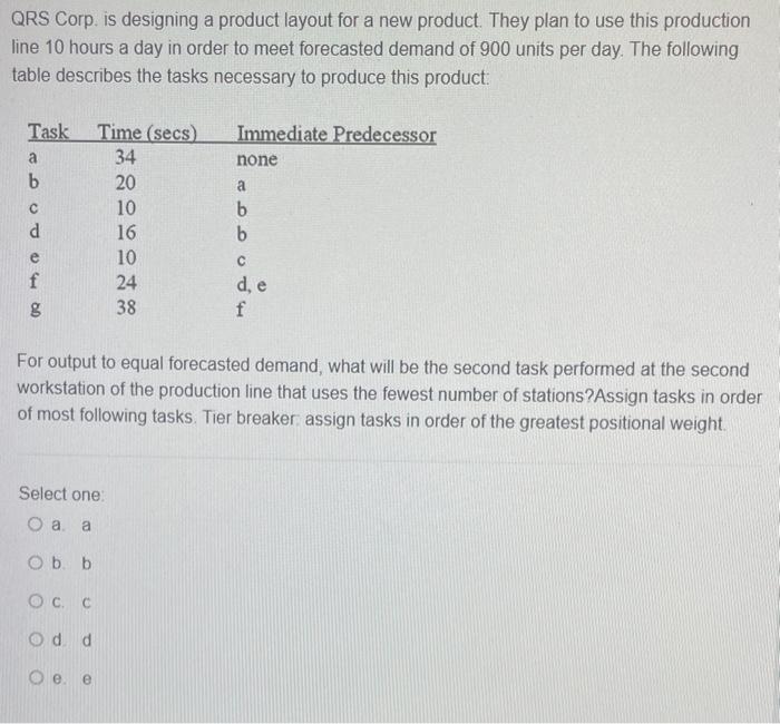 Answer the 2 questions please. QRS Corp. is