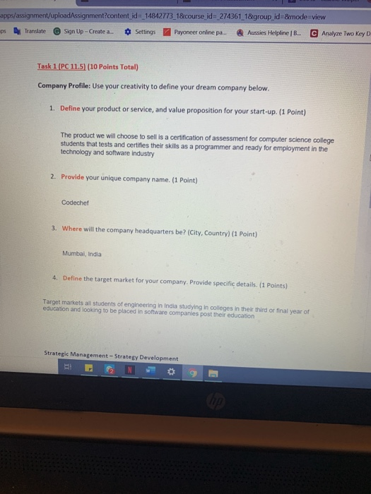 SUMMATIVE ASSESSMENT Course: Learning Outcome: