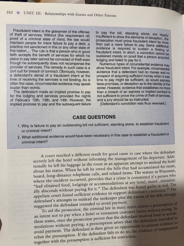 Please read the case study from your textbook -