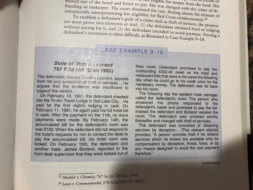 Please read the case study from your textbook -