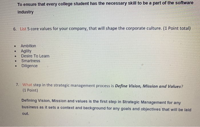 SUMMATIVE ASSESSMENT Course: Learning Outcome: