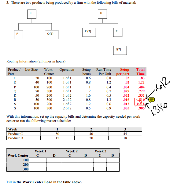Please include how to get to the answers 3. There