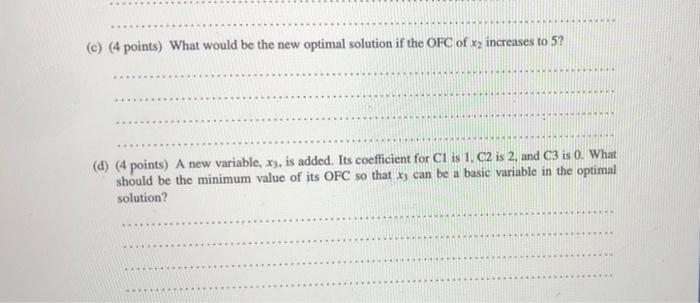 please answer all the parts without using a